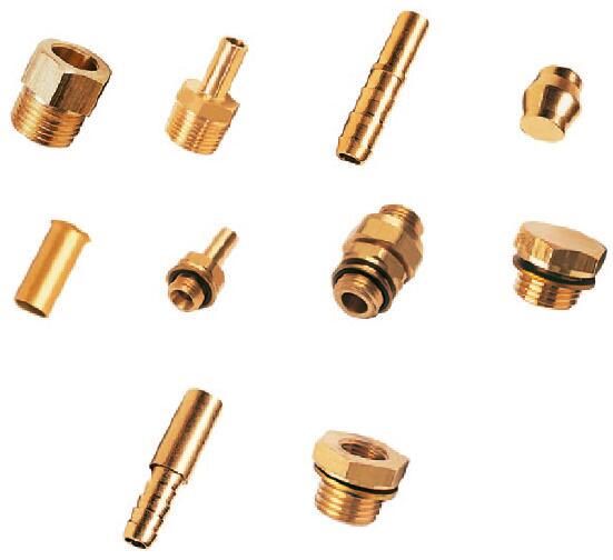 Parker Fittings Barbed Fittings Brass Accessories For Compression